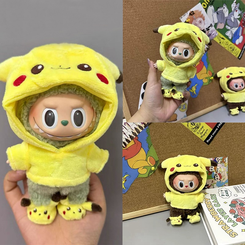Baby Clothing Kit - 15 17cm pour poupée Labubu dessin
