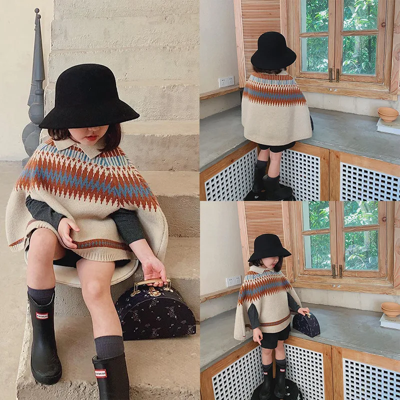 Baby Clothing Patterns Free - Cape à motif de grille de