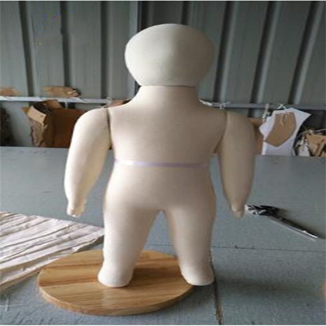 Baby Clothing Display Stand - Mannequin Toroso en Tissu de Coton