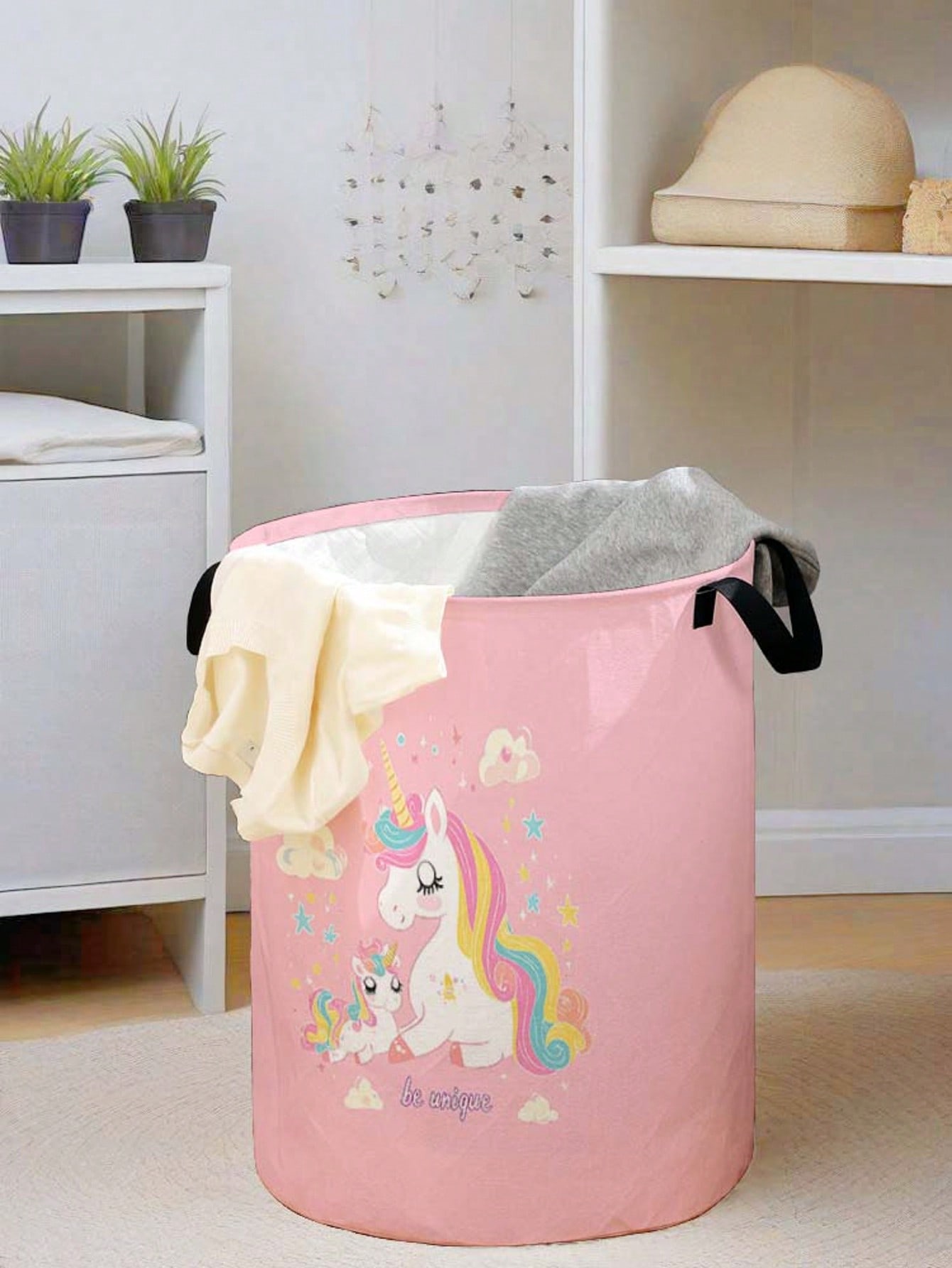 Panier à linge Licorne, Seau d - Baby Clothes Organiser avis et prix
