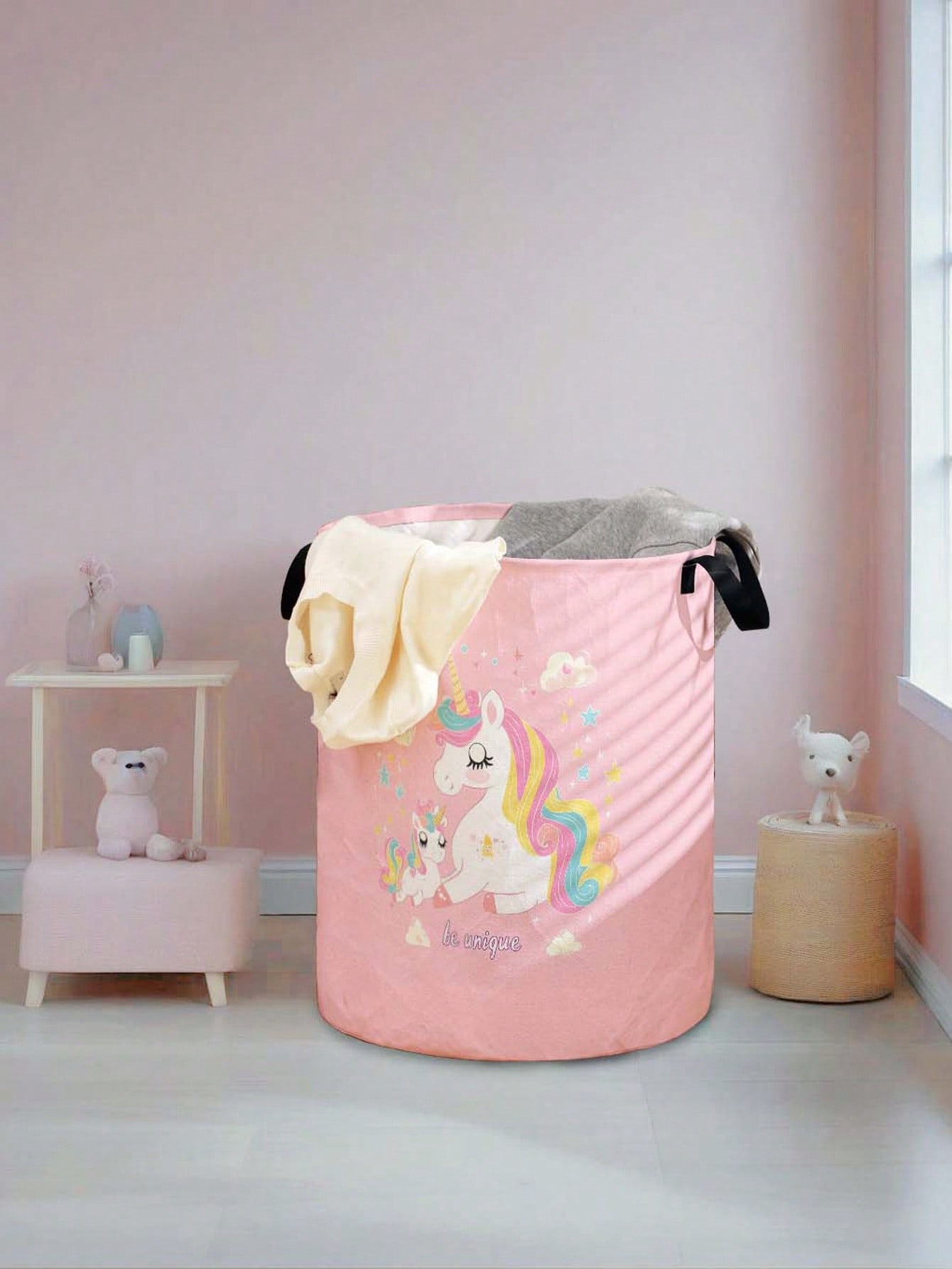 Panier à linge Licorne, Seau d - Baby Clothes Organiser avis et prix