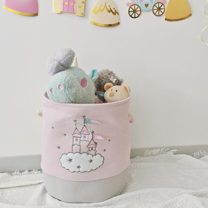 Grand panier à linge rose, pan - Baby Clothes Organiser avis et prix