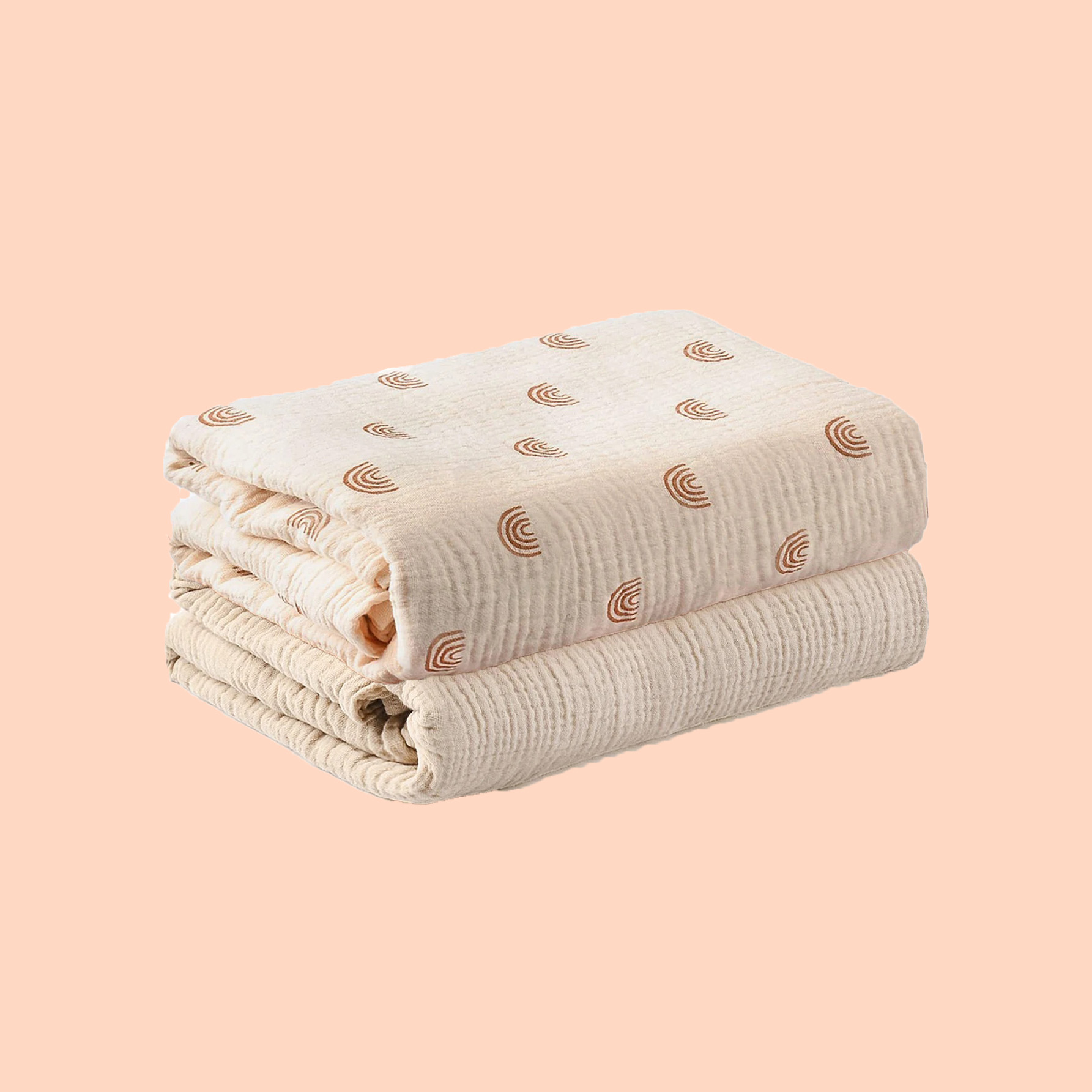 Lot de 2 couvertures pour bébé - Baby Clothing Organic Cotton avis et prix