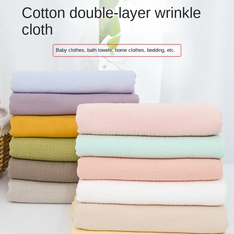 Tissu froissé Double couche 10 - Baby Clothing Organic Cotton avis et prix