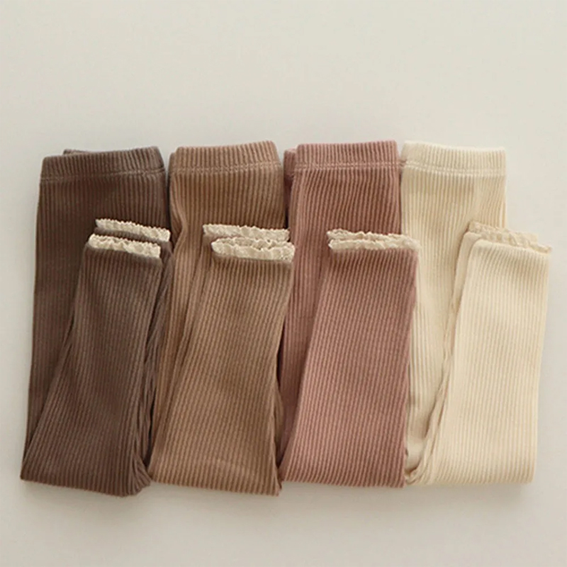 Leggings en coton et dentelle  - Baby Clothing Essentials avis et prix
