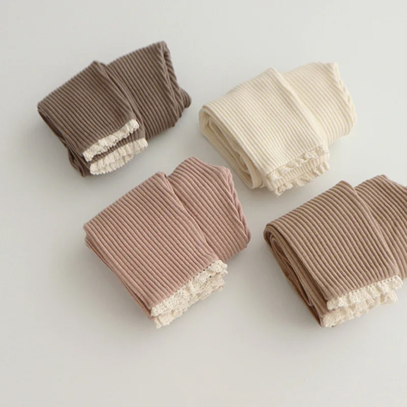 Leggings en coton et dentelle  - Baby Clothing Essentials avis et prix