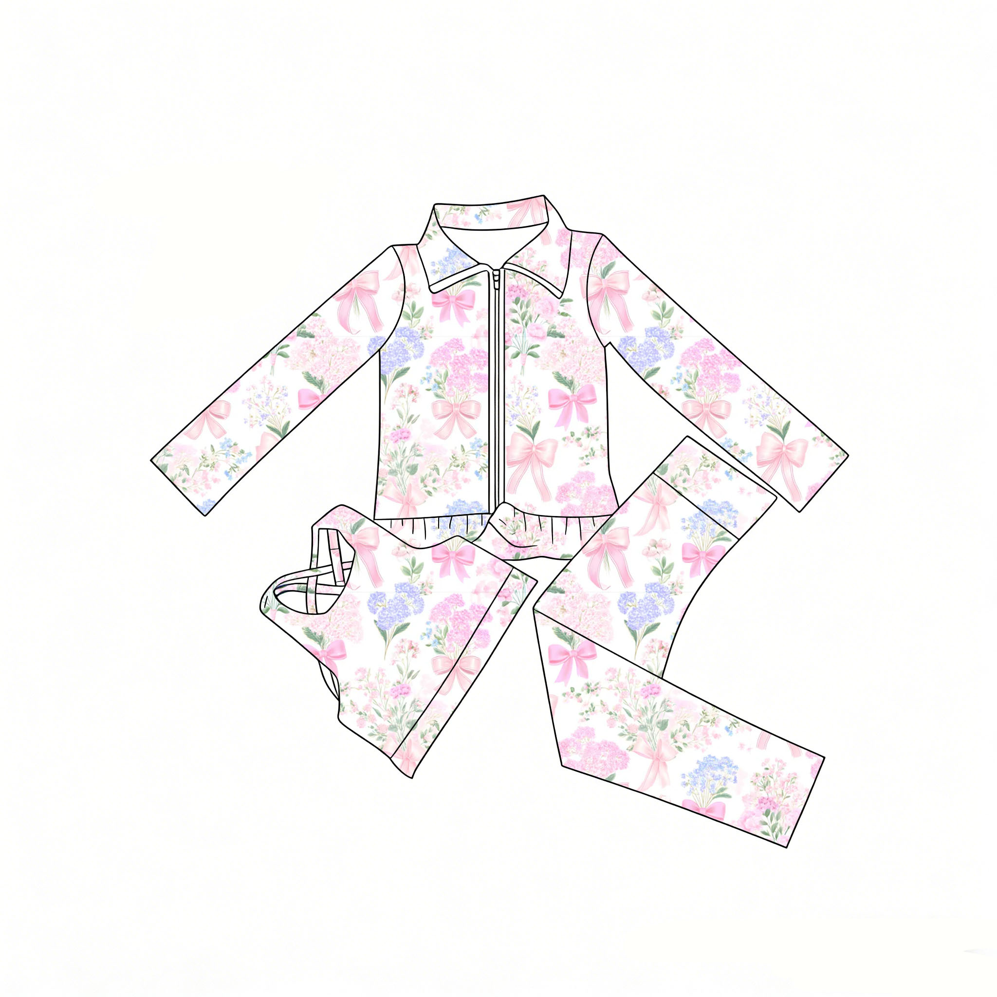 Costume pour filles 3 pièces,  - Toddler Legging Set avis et prix