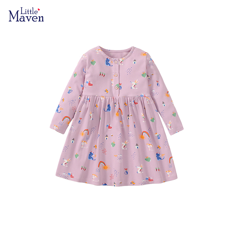 Little maven-Robe violette en  - Baby Clothing Patterns Free avis et prix